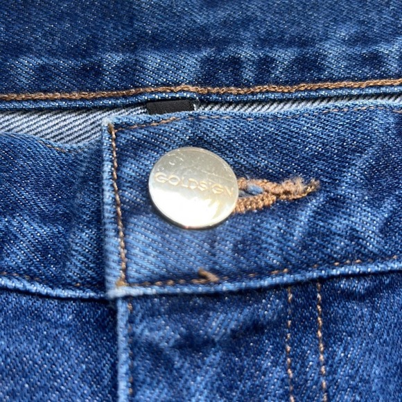 Goldsign straight blue jeans Size - 30 Waist - Picture 3 of 9